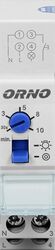 Releu control iluminare scară Orno OR-CR-230 2300 W 10 A IP20 instalare 3 sau 4 fire DIN TH-35mm