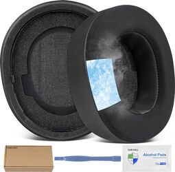 Set 2 bureti pentru căști SteelSeries Arctis Nova Pro Wireless / Nova Pro Omni / Nova Elite - Cooling-Gel - Spumă cu memorie - Ice Silk