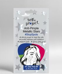 Plasturi pentru acnee Selfie Project 16 bucati argintiu