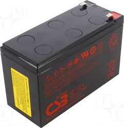 CSB Battery Battery 12V 7.2Ah F1 | GP1272F1 — imaginea 2