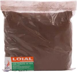 Pigment oxid de fier maro 1 kg Jalutex pentru beton si vopsele