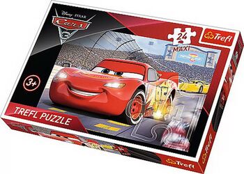 Puzzle Trefl 24 Maxi Campionul Mcqueen Cars3