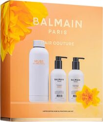 Balmain Hair Couture Set Balmain Professionnel Moisturizing Sampon 300 ml + Balsam 300 ml + Sticla de apa din otel inoxidabil 500ml