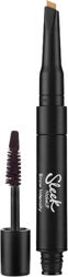 Sleek MakeUP Sleek MakeUP Brow Intensity Gel pentru sprancene si iluminator 2 in 1 Nuanta 217 Dark + Gold 3 ml