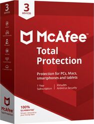 Antivirus McAfee Total Protection 2026 3 Dispozitive 1 An - Licenta Electronica