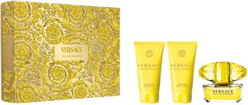 Versace Set Versace Yellow Diamond Femei Eau de Toilette 50 ml + Gel de dus 50 ml + Lotiune de corp 50 ml