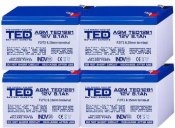 Acumulator compatibil APC RBC24 RBC 24 