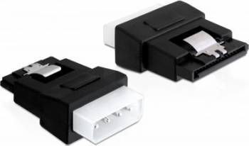 Adaptor alimentare Delock Molex la SATA 15 pini cu fixare