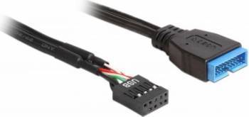 Cablu Delock USB 2.0 pin header mama la USB 3.0 pin header tata 