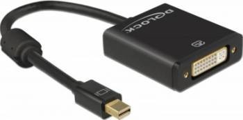 Adaptor Delock 62603 mini Displayport T 20 pini - DVI-D Single Link M 24+5 pini 