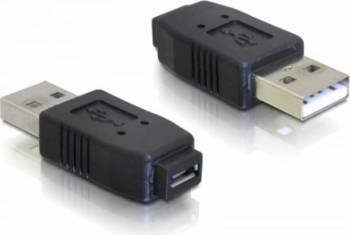 Adaptor Delock 65029 micro USB M tip A+B - USB T tip A 