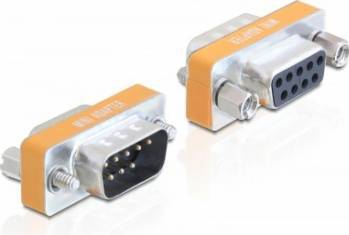 Adaptor Delock 65255 D-SUB T 9 pini - D-SUB M 9 pini 