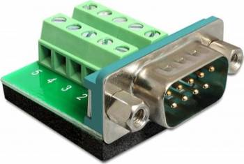 Adaptor Delock 65269 Serial T - Bloc terminal 10 pini