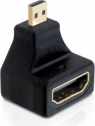 Adaptor Delock 65270 HDMI Delock 19 M - micro D 19 T angle 
