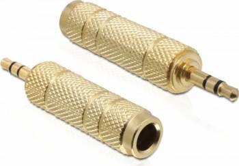 Adaptor Delock 65360 Jack 6.35mm M - 3.5mm T 