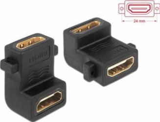 Adaptor Delock 65510 HDMI M Tip A - HDMI M Tip A Unghi 90 