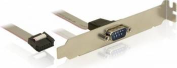 Adaptor Delock Bracket serial DB9 1 port 1:1 40cm