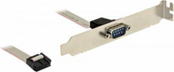 Adaptor Delock Bracket serial DB9 1 port 1:1 