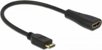 Adaptor Delock HDMI la mini HDMI-C v1.4 M-T 