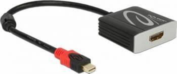 Adaptor Delock mini Displayport 1.2 la HDMI T-M 4K 60 Hz Activ 