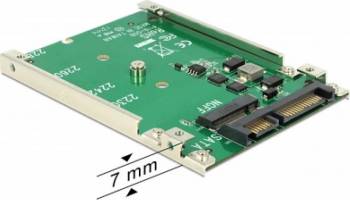 Adaptor Delock SATA 22 Pini la M.2 NGFF pana la 7mm 