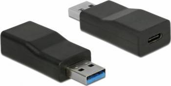 Adaptor Delock SuperSpeed USB 3.1 tip A (host) la USB tip C (device) chipset TI T-M 