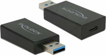 Adaptor Delock USB 3.1 Tip A (host) tata la USB Tip C mama 