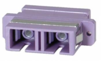 Adaptor fibra optica Value 21.99.0656 SC-SC Duplex OM4 