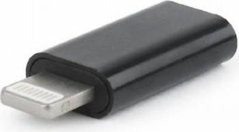 Adaptor Gembird USB tip C - Lightning Negru 