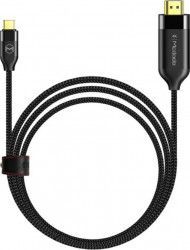 Adaptor Mcdodo Type-C la HDMI Negru 2m 