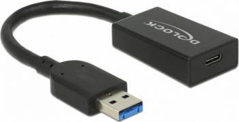 Adaptor USB 3.1-A (host) la tip C (device) T-M Activ 0.15m Negru 