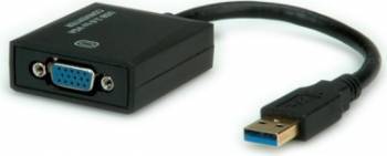 Adaptor Value 12.99.1037-10 USB 3.0 T - VGA M 15 pini 