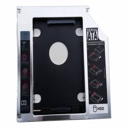 Adaptor HDD Caddy HDDSSD pentru unitati optice de grosime 12.7 mm HOPE R