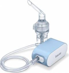 Aparat aerosoli Beurer IH60 timp redus de inhalare silentios Alb 