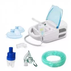 Aparat aerosoli Esperanza ZEPHYR PRO nebulizator cu compresor 3 masti furtun 6m