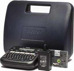 Aparat De Etichetare Brother P-Touch PTD210VP Cu Geanta Transport Negru