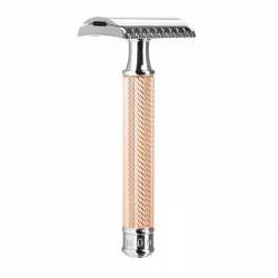 Aparat de ras clasic Muehle Safety Razor R41 Rosegold 