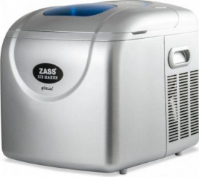Aparat preparare gheata Zass Zim 01 120 W 2.5 L 12-15 kg/24h Argintiu 