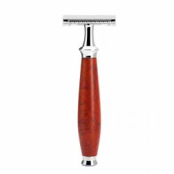 Aparat de ras clasic Muehle cu maner lemn briar R59SR 