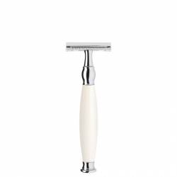 Aparat de ras clasic Safety Razor cu maner de portelan cu cap piaptan inchis Sophist R 84 SR 