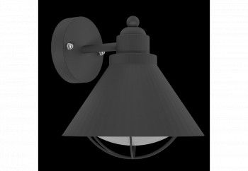 Aplica Exterior BARROSELA 94805 E27 40W Otel zincat / Negru L 220 H 240 A 230 
