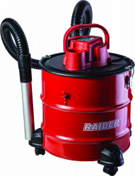 Aspirator cenusa Raider RD-WC05 1000W 18L cu roti 