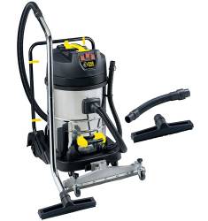 Aspirator industrial cu 3 motoare 3600W rezervor INOX 70l FAR TOOLS Franta model PRO-NET 70