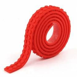 Banda adeziva de constructie pentru lego rosu VIVO