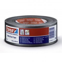 Banda Adeziva Textila Uz General 50mx48mm Neagra - 4613 