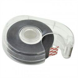 Banda magnetica autoadeziva Estelle lungime 5m latime 19mm grosime 0 3mm + dispenser cu lama taietoare 