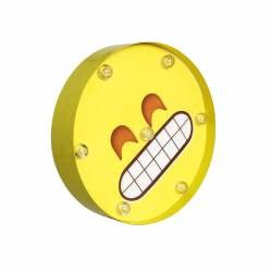 Banner decorativ cu LED emoji zambet fortat VIVO