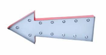 Banner decorativ cu LED sageata VIVO 