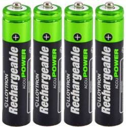 Baterii reancarcabile tip AA 4 bucati HR6MN1500 capacitate 1300mAh Lloytron 