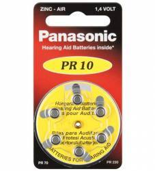 Baterii auditiva zink-air Panasonic V10 blister 6 buc 